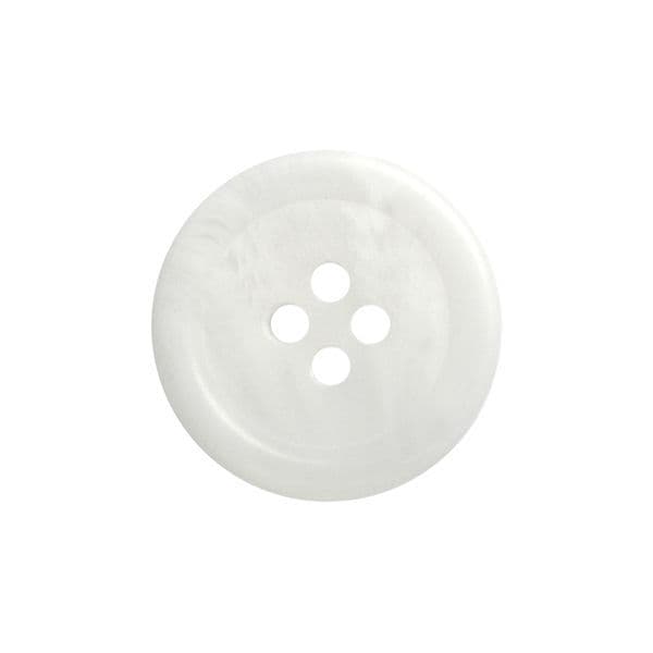 Set of 5 Round Aran Polyester Buttons [P151] 15mm