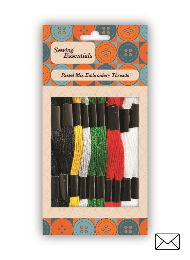 Sewing Essentials 10 Piece Embroidery Thread