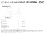 Sirdar Alpine Super Chunky Cushion & Accessories Pattern 8205