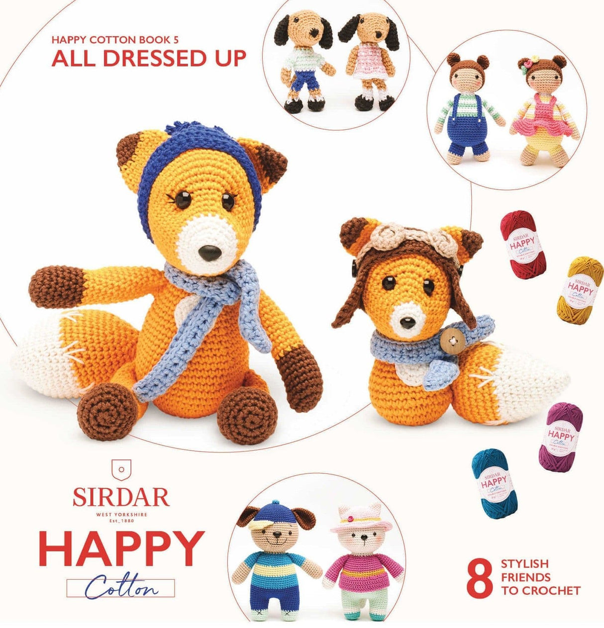 Sirdar Happy Cotton Pattern Book - All Dressed Up Book 1