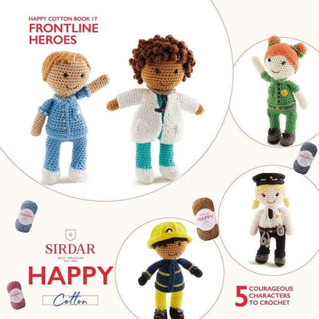 Sirdar Happy Cotton Pattern Book - Frontline Heros