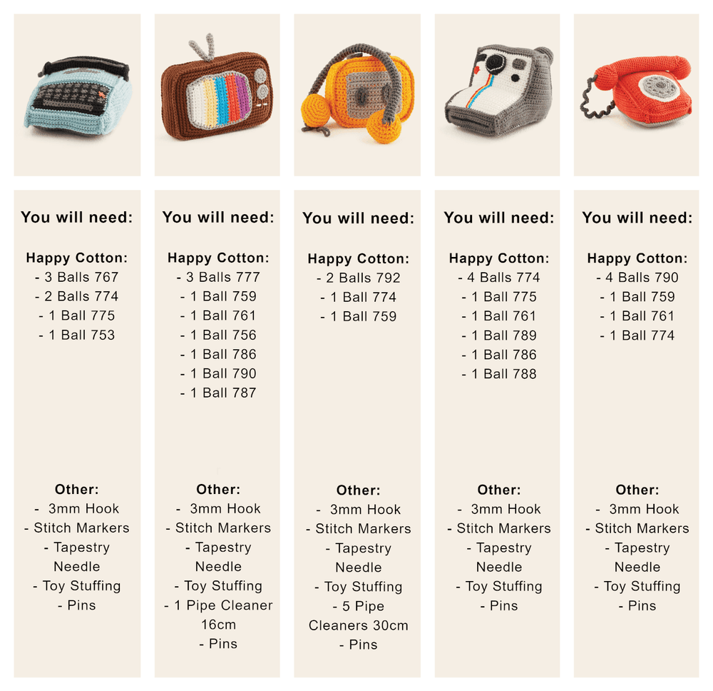 Sirdar Happy Cotton Pattern Book - Vintage Media