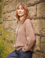 Sirdar Haworth Tweed DK Cardigan Pattern 10150