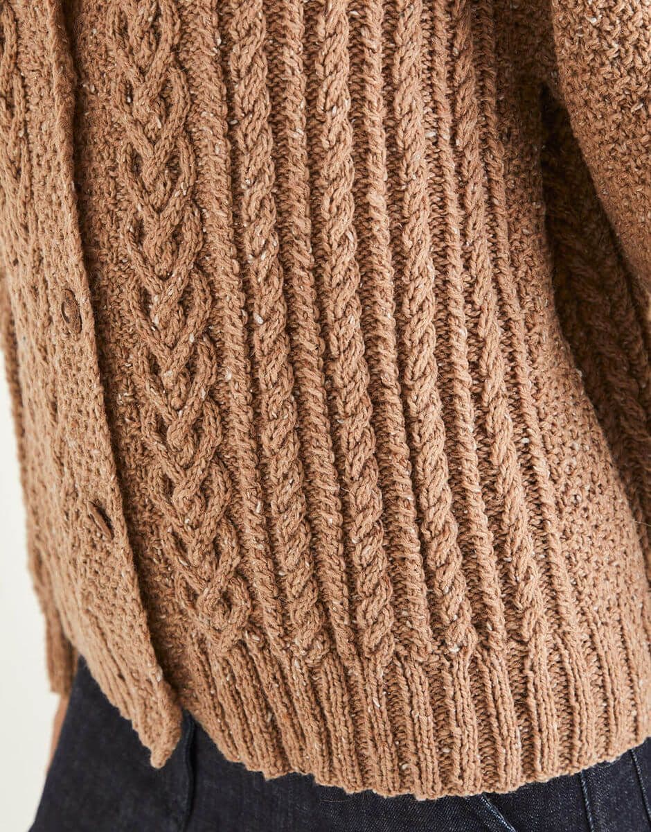 Sirdar Haworth Tweed DK Cardigan Pattern 10150