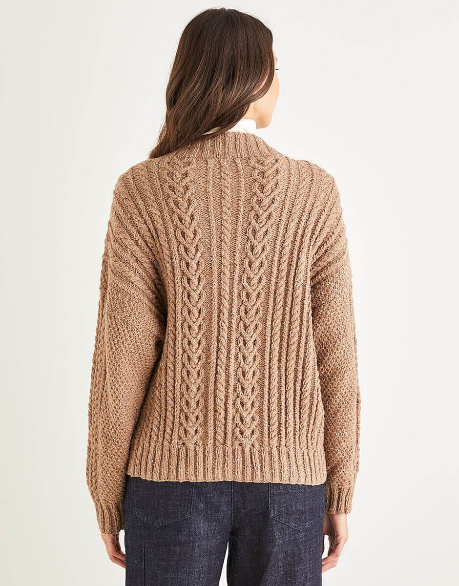 Sirdar Haworth Tweed DK Cardigan Pattern 10150