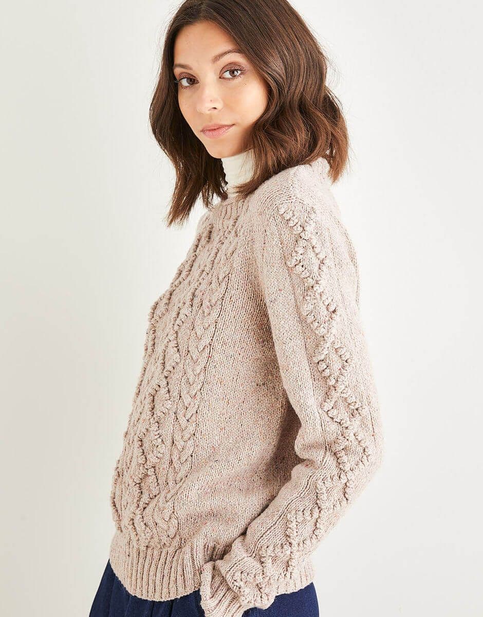 Sirdar Haworth Tweed DK Jumper Pattern 10146