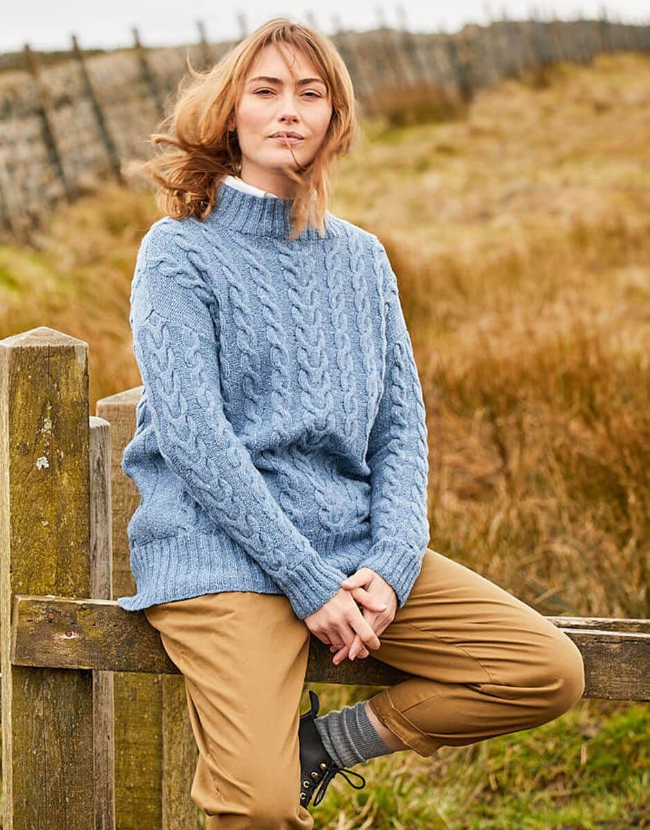 Sirdar Haworth Tweed DK Jumper Pattern 10153