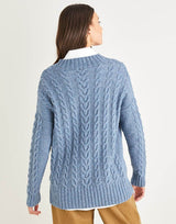 Sirdar Haworth Tweed DK Jumper Pattern 10153