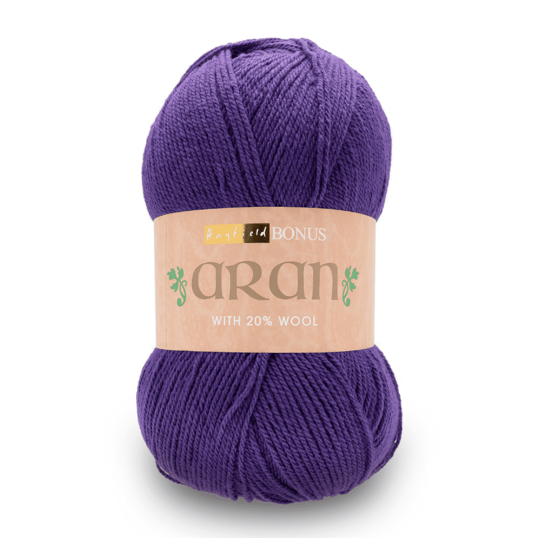 Sirdar Hayfield Bonus Aran Strickgarn – 400g Knäuel Mit 20% Wolle & 80% Acryl Für Klassische Pullover