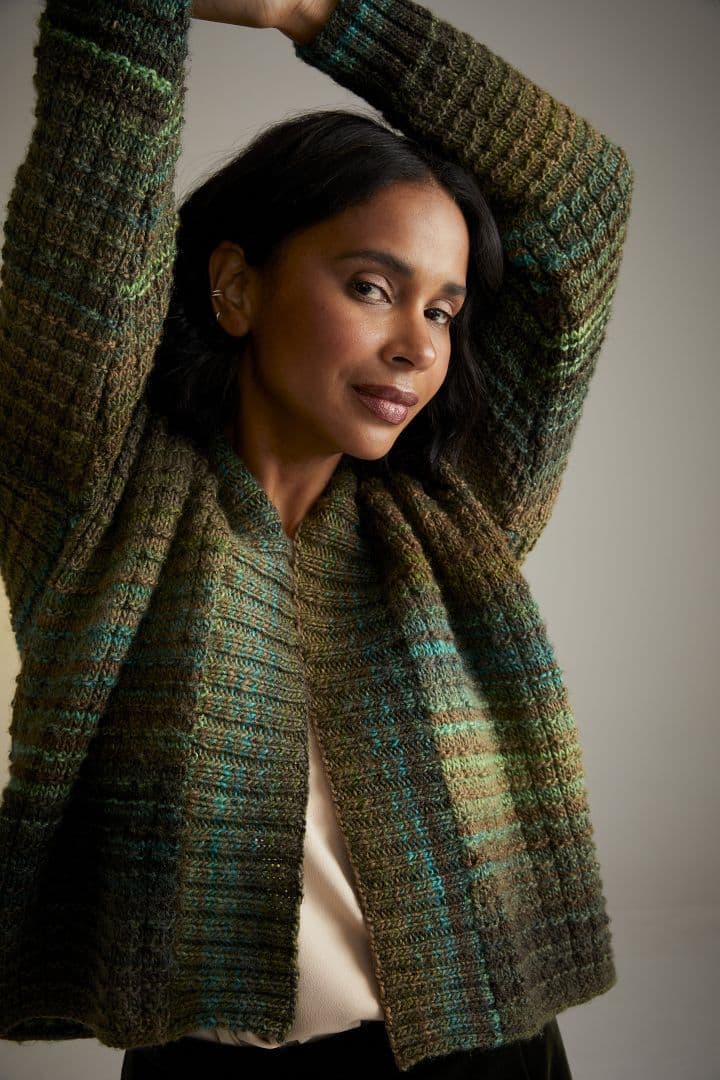 Sirdar Jewelspun Aran Cardigan Pattern 10720 – Littlewoolshop.com