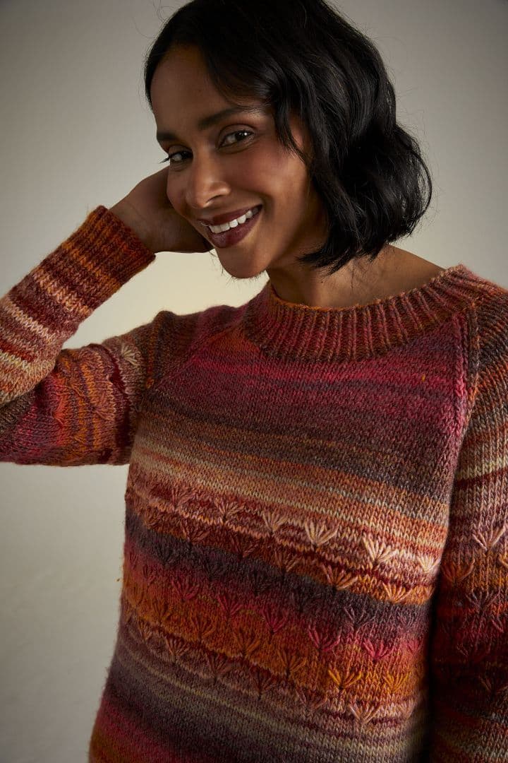 aran dress knitting pattern Fantasy Aran Dress by Natallia Kulikouskaya for AranCrafts of Ireland collection