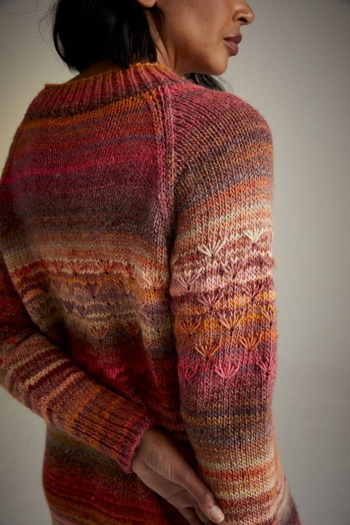 aran dress knitting pattern A Line Knitted Aran Dress