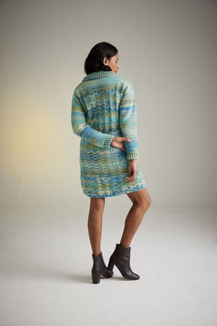 Sirdar Jewelspun Aran Dress Pattern 10726