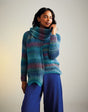 Sirdar Jewelspun Aran Sweater & Scarf Pattern 10714