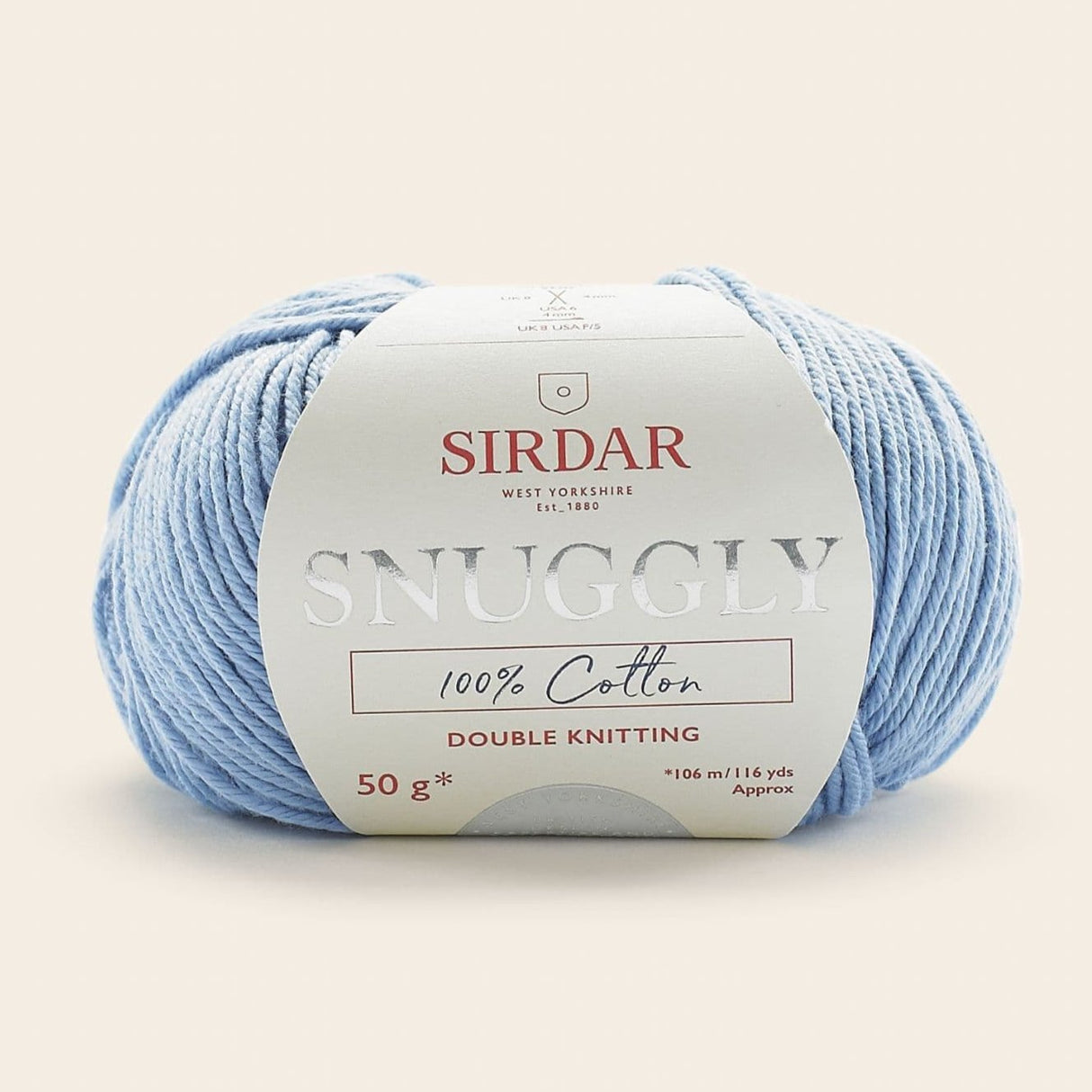 Sirdar Snuggly 100% Cotton DK 50g