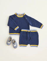 Sirdar Snuggly DK Knit/Crochet Cardigan, Hat, Blanket,  Dungarees Over the Rainbow Book 555