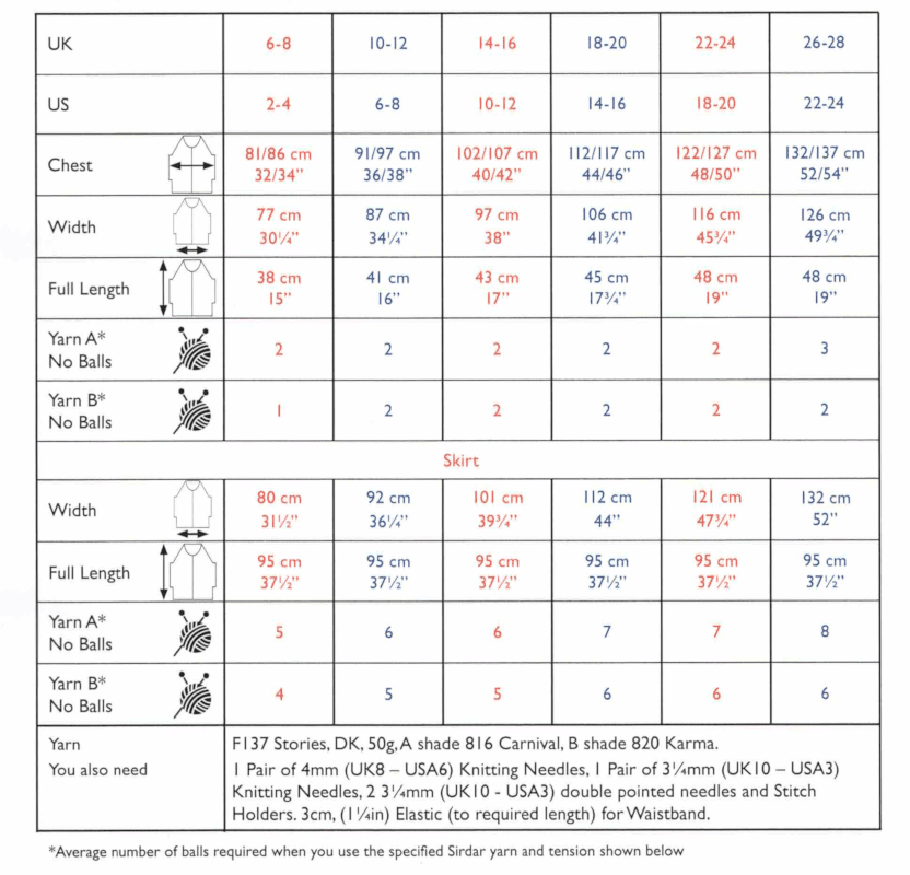 Sirdar Stories DK Outfit Pattern 10542
