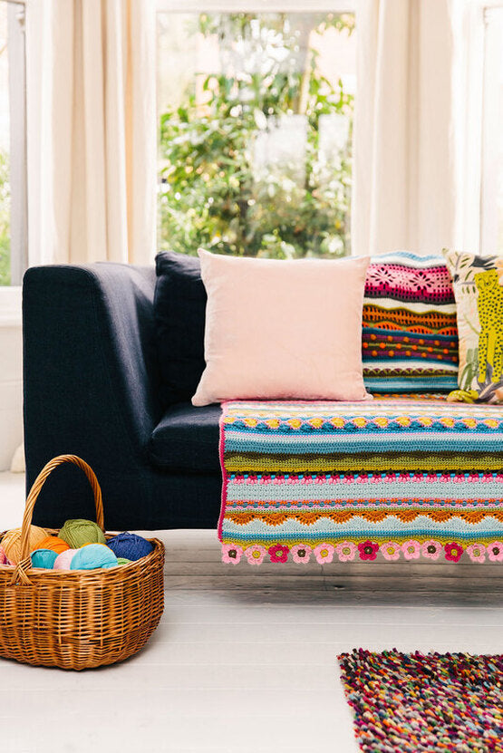Sunshine & Showers Blanket by Janie Crow - Yarn Pack