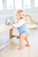 Stylecraft Bambino Prints DK Sweater, Vest and Blanket Pattern 10068