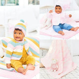 Stylecraft Bambino / Sweet Dreams Cardigan & Blanket Pattern 9977