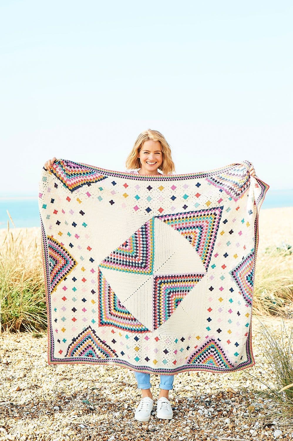 Stylecraft Bellissima DK Celebration Blanket Pattern 9834