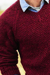 Stylecraft Highland Heathers Aran Sweater Pattern 9877