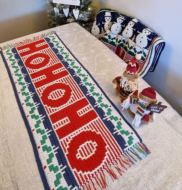 Stylecraft HoHoHo Blanket & Table Settings CAL - MODERN