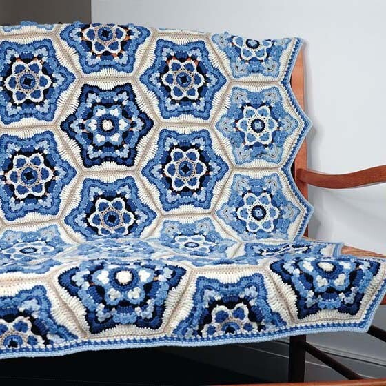 Delft Blanket by Janie Crow - Yarn Pack