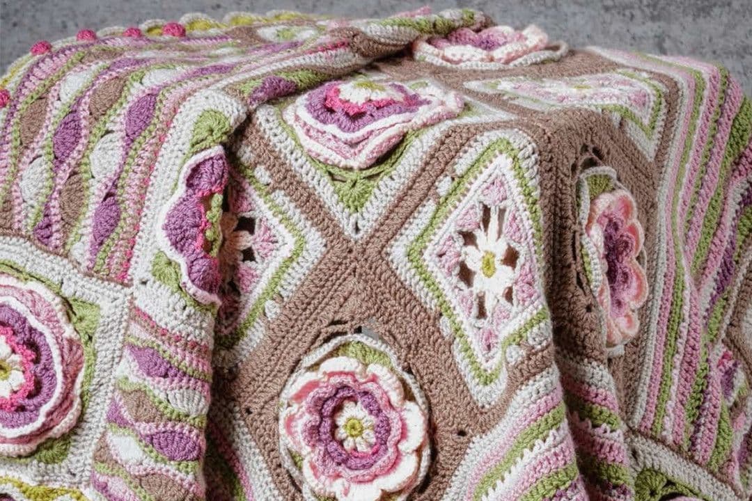 Stylecraft Lily Pond Cherry Blossom Blanket Yarn Bundle - Crochet Along (CAL)