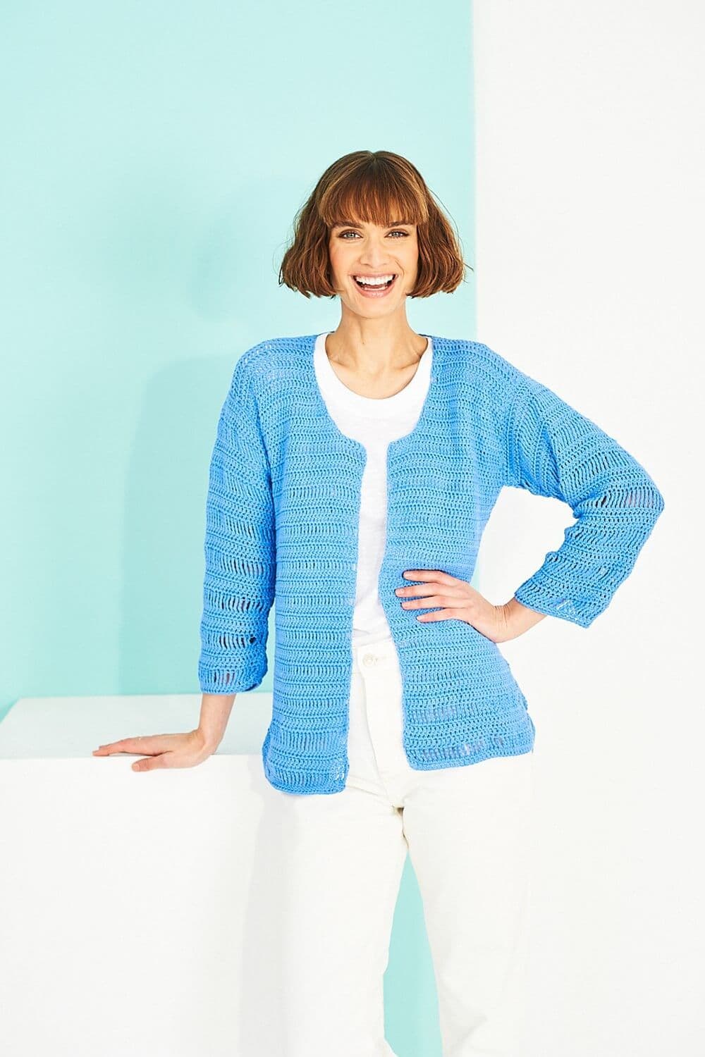 Stylecraft Naturals Organic Cotton Cardigan & Jumper Pattern 9915