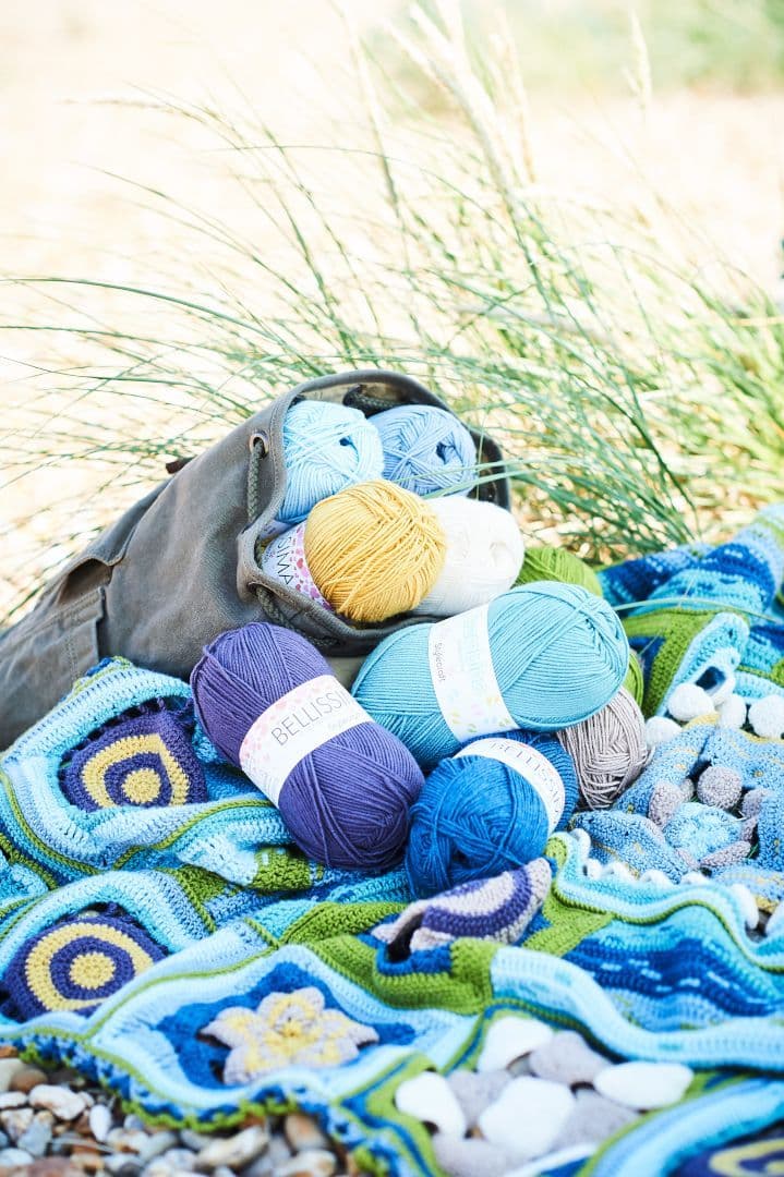 Stylecraft Under the Seaside BEAUTIFUL BRINY SEA Blanket Yarn Bundle - Crochet Along (CAL)