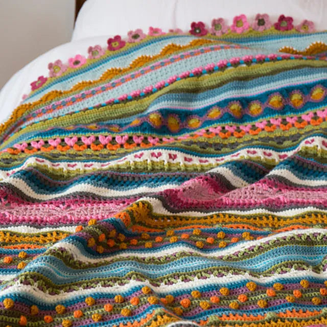 Sunshine & Showers Blanket by Janie Crow - Yarn Pack