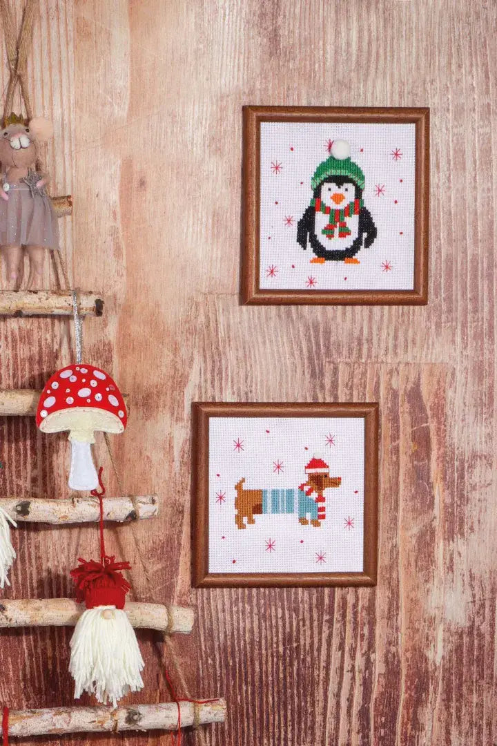 Trimits 12 Door Cross Stitch Kit Advent Calendar