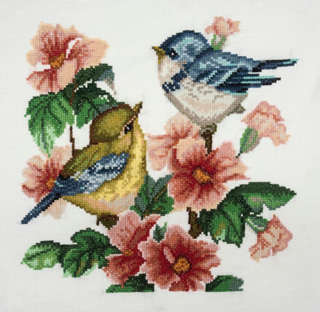 Trimits Counted Cross Stitch Kit - Bird 36 x 36cm