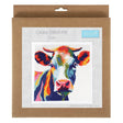 Trimits Counted Cross Stitch Kit - Cow 36 x 36cm