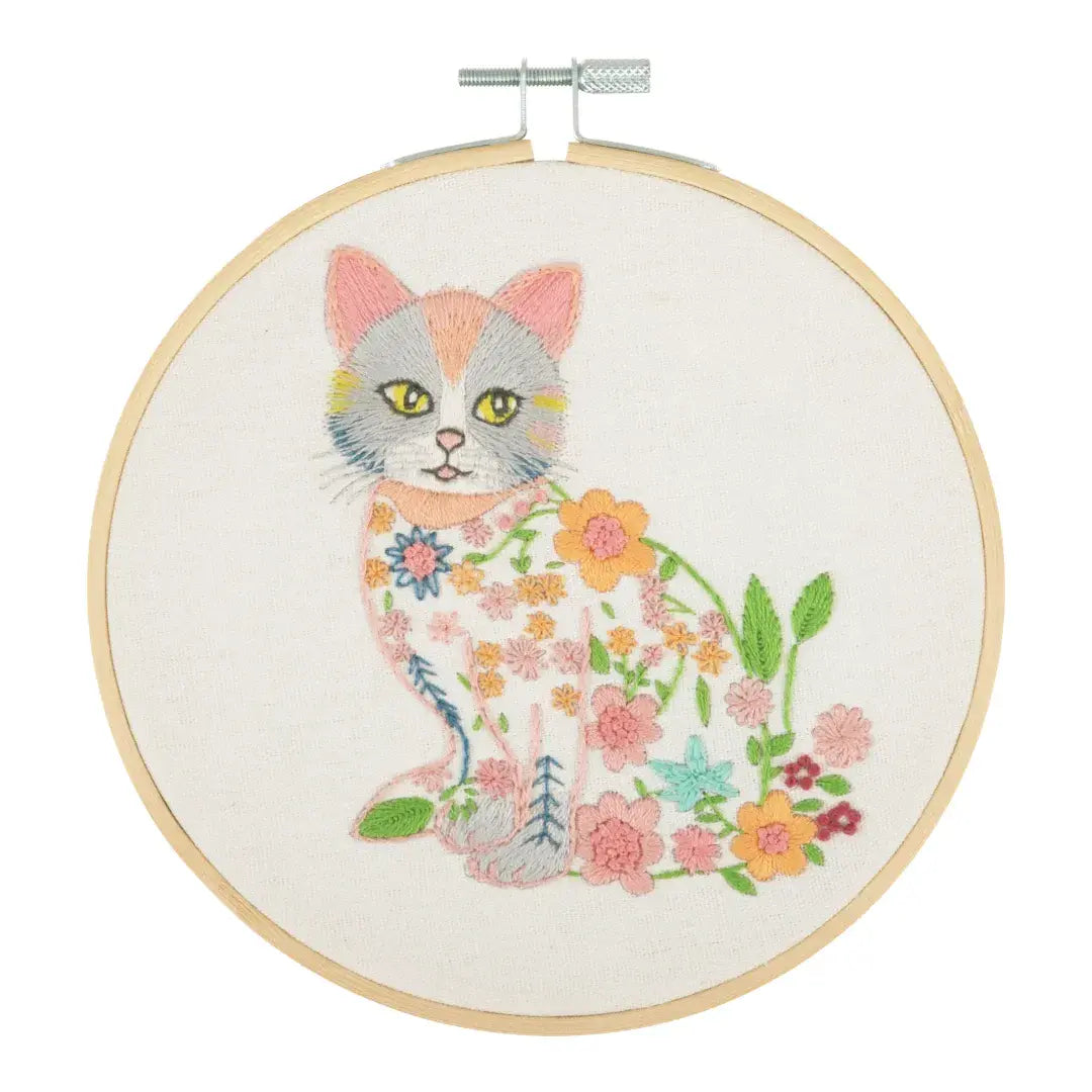 Trimits Embroidery Kit - Cat 25 x 25cm