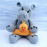 Wee Woolly Wonderful Henry the Hippo Chunky Pattern