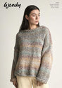 Wendy Husky Super Chunky Sweater Pattern 6169