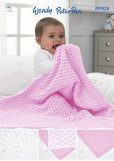 Wendy Peter Pan 4 Ply Blankets Pattern PP029