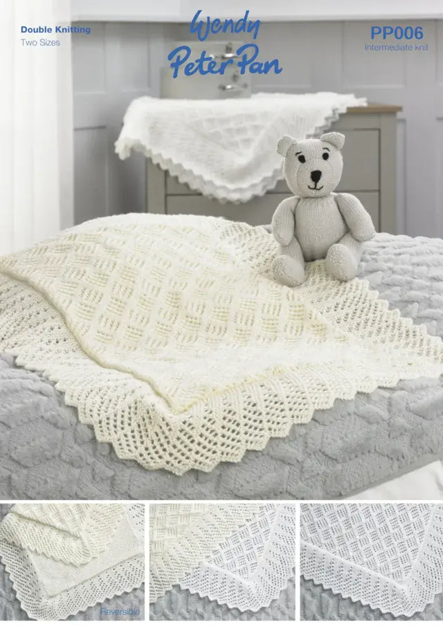 Wendy Peter Pan DK Blankets & Teddy Pattern PP006