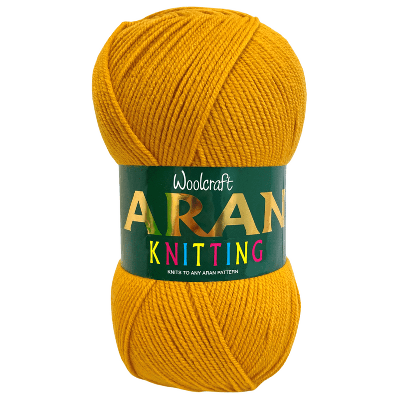 Woolcraft Aran 400g 100% Acrylic