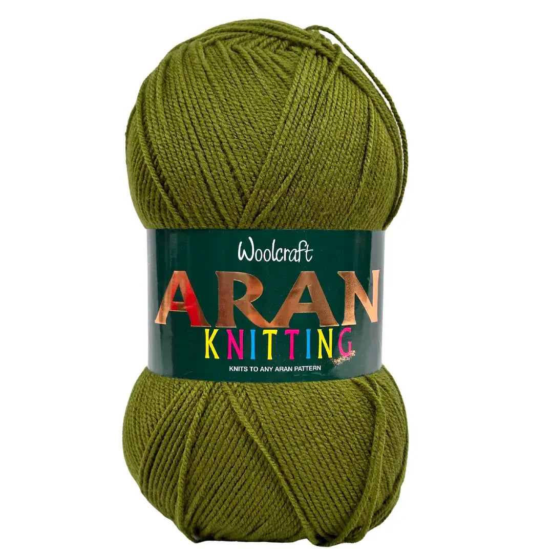 Woolcraft Aran 400g 100% Acrylic