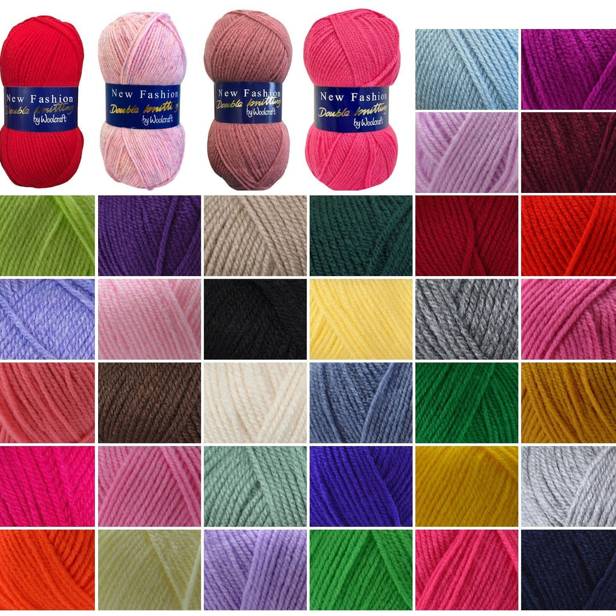 Woolcraft New Fashion DK 100g – Littlewoolshop.com