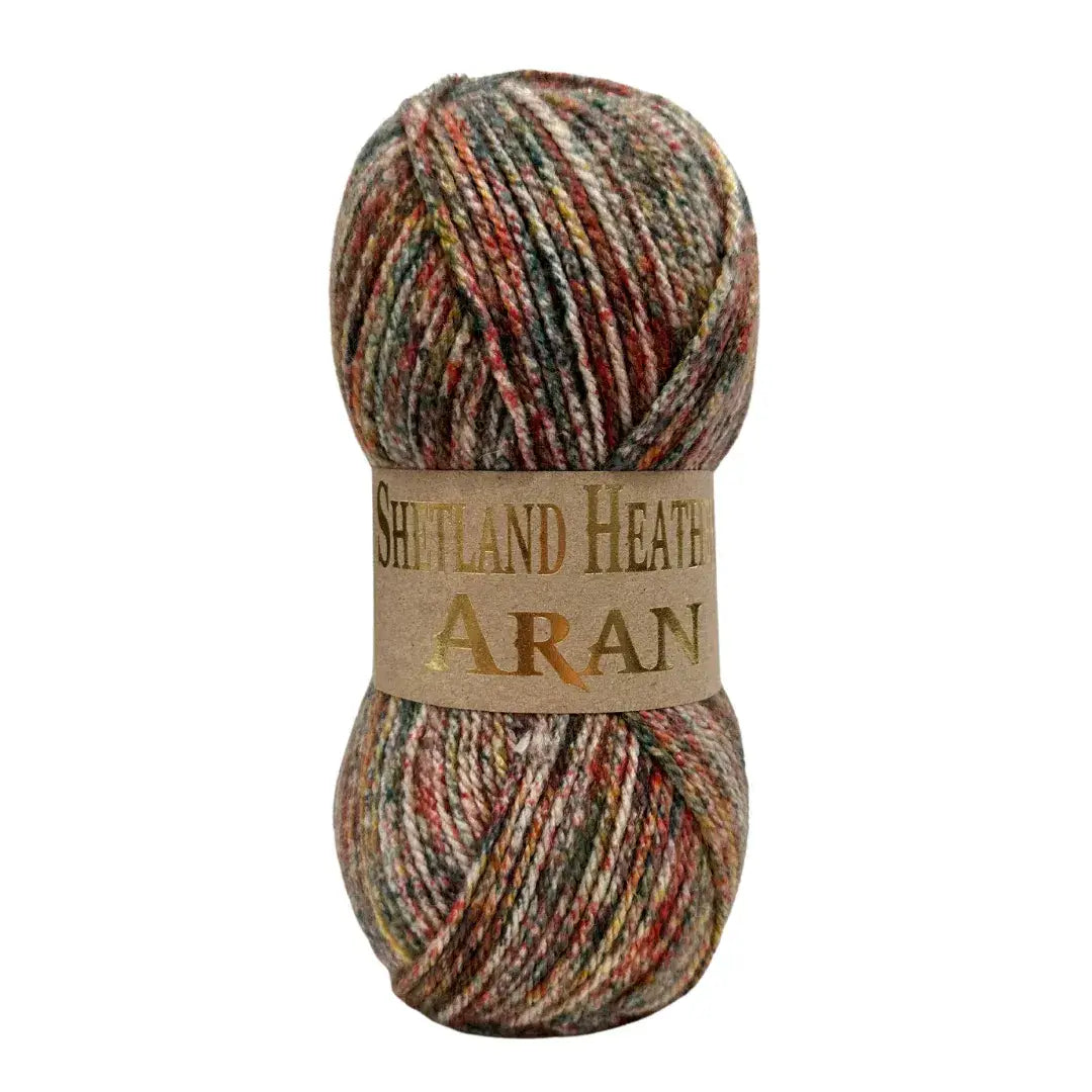 Woolcraft Shetland Heather Aran 100g