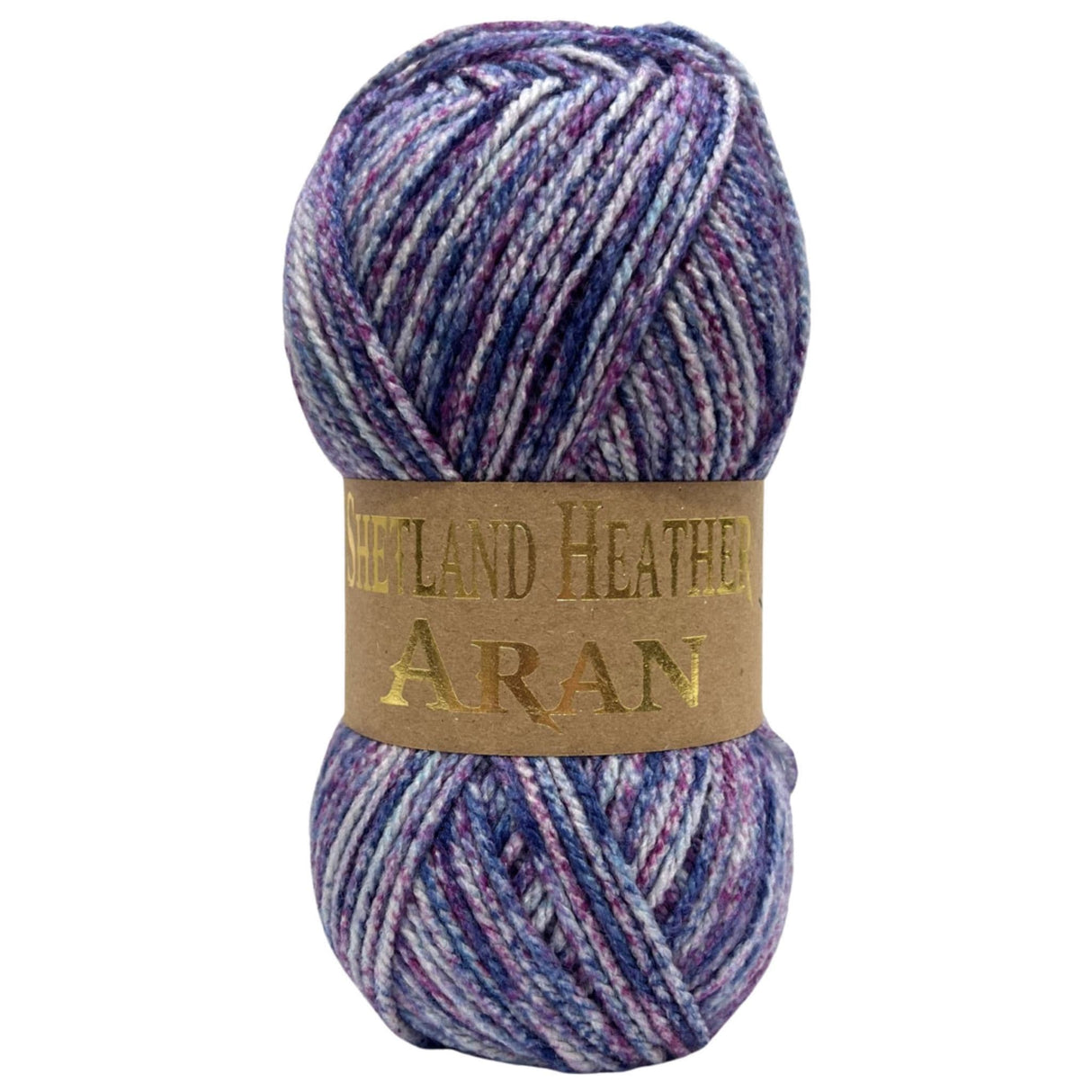 Woolcraft Shetland Heather Aran 100g