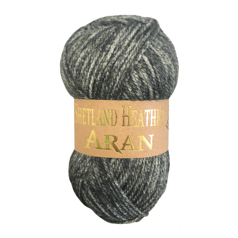 Woolcraft Shetland Heather Aran 100g