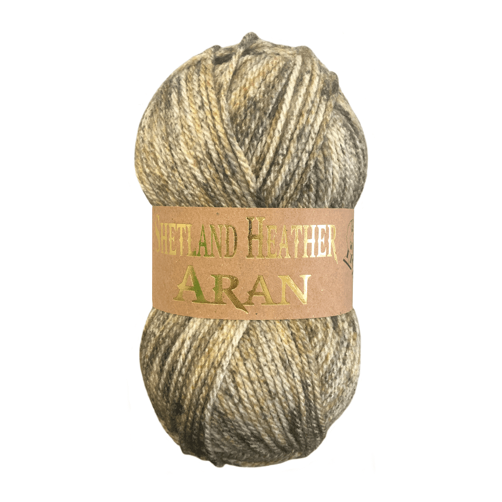 Woolcraft Shetland Heather Aran 100g